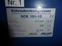 Kompresor ALUP SCK 151 110kW