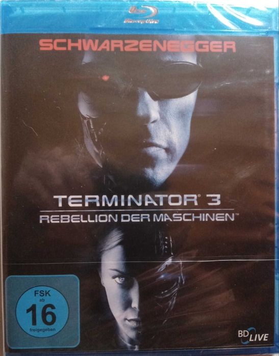Blu ray - [ TERMINATOR 3 ], PL - lektor napisy , Film NOWY w folii