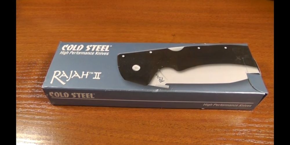 Нож Cold Steel Rajah II, 10A, 62JL.Оригінал. Новий.