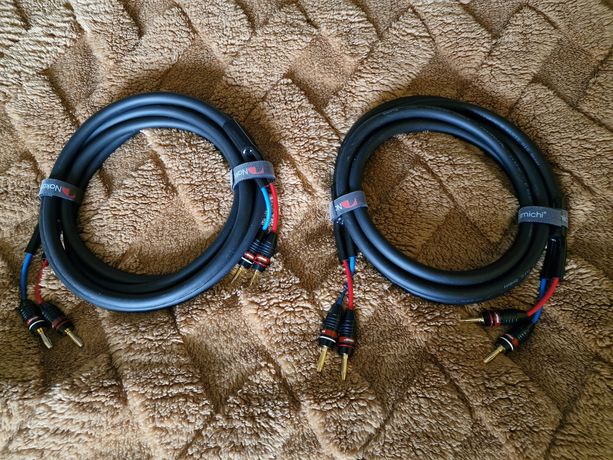 Kable głośnikowe klotz vitalco 2x4mm2 2.8m wtyki banan