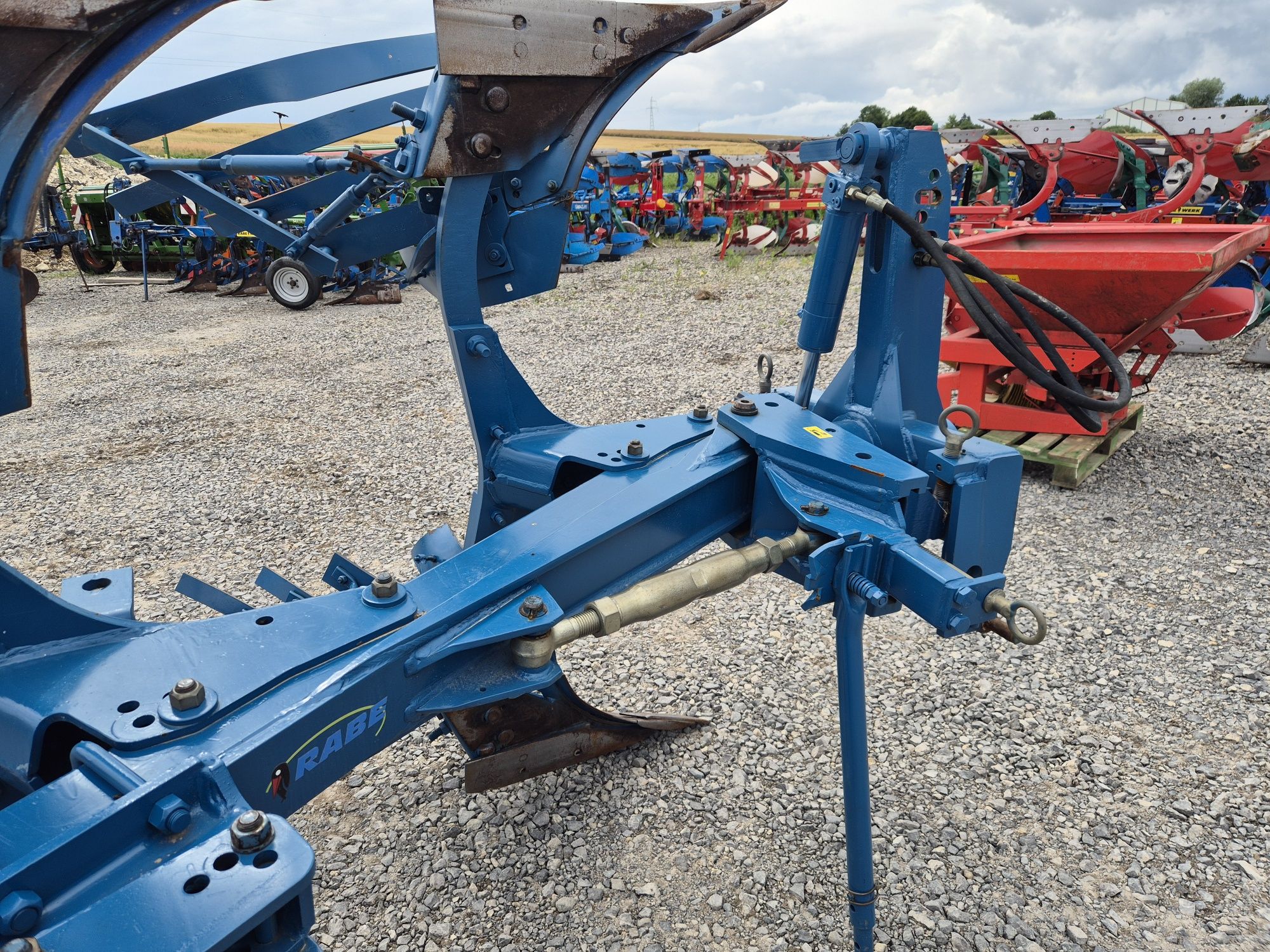 Rabe Werk Albatros 120 plug obrotowy 4 skibowy Ażurowy lemken opal