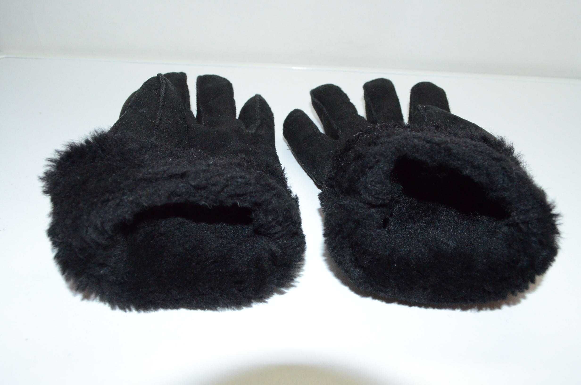 Зимние перчатки женские (замша)