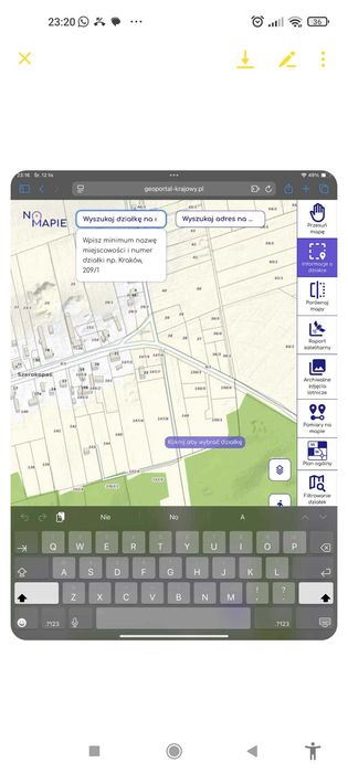 Sprzedam działkę budowlaną