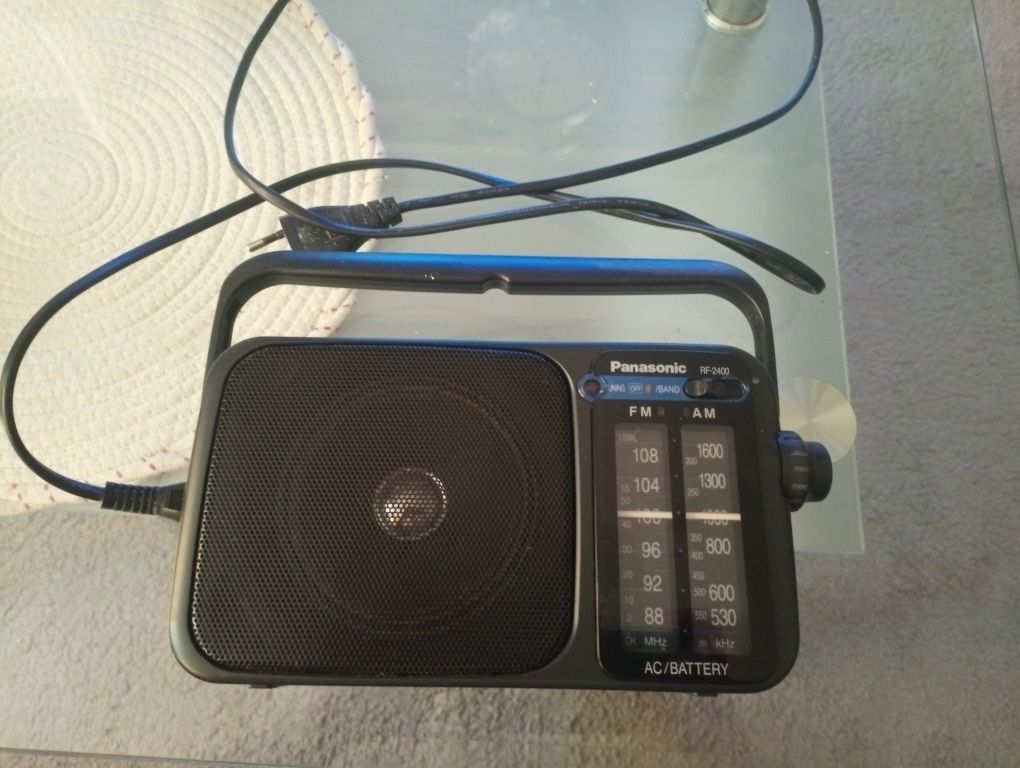 Radio FM Panasonic z kablem