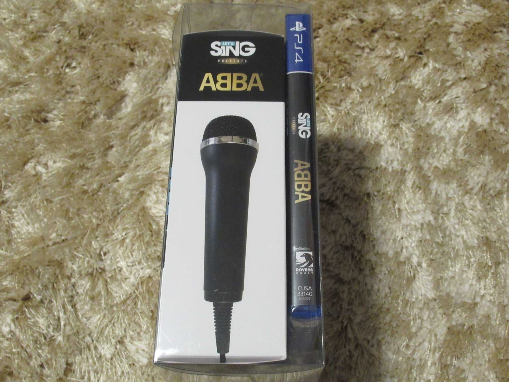 Abba + Mikrofony gra towarzyska konsola PlayStation 4