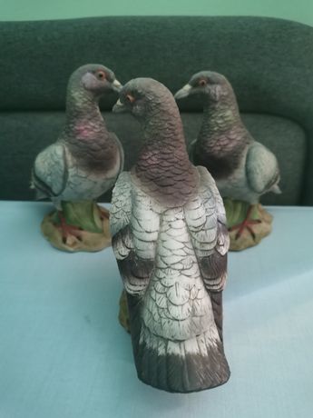 Sprzedam trzy figurki golebi z mojej kolekcji