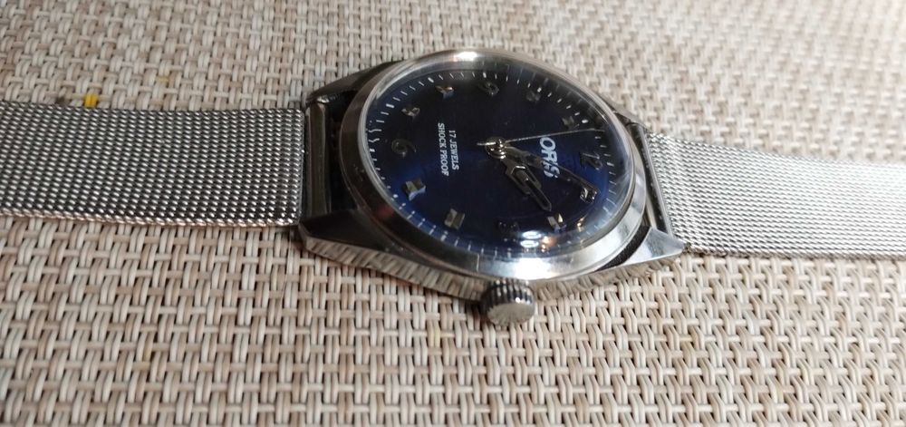 ZEGAREK oris SWISS męski kolekcjonerski cal. ST96 17 kam.
