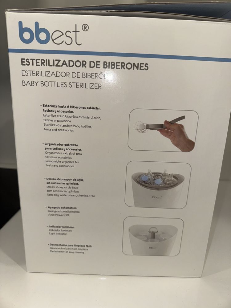 Esterilizador de biberões e chupetas