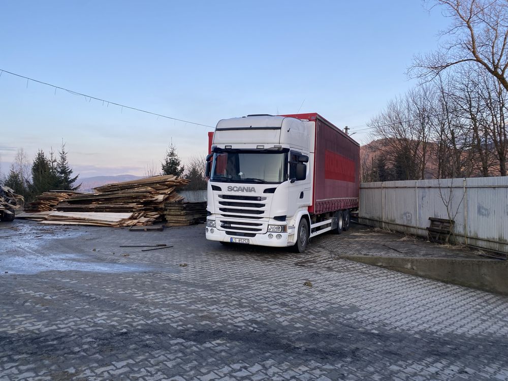 Scania r 450,winda 2 t.przyczepa krone,zamiana na wywrotke,sprzet budo