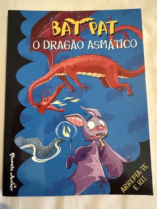 Livro “Bat Pat: O Dragão Asmático” | Infantil | Novo | Ilustrado