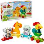 Klocki LEgo Duplo 10412 Pociąg ze zwierzątkami