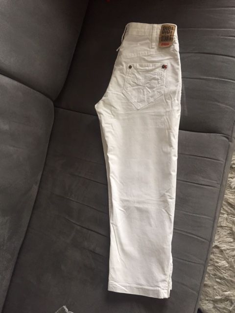 Spodnie 7/8 białe Big Star r.27 NOWE