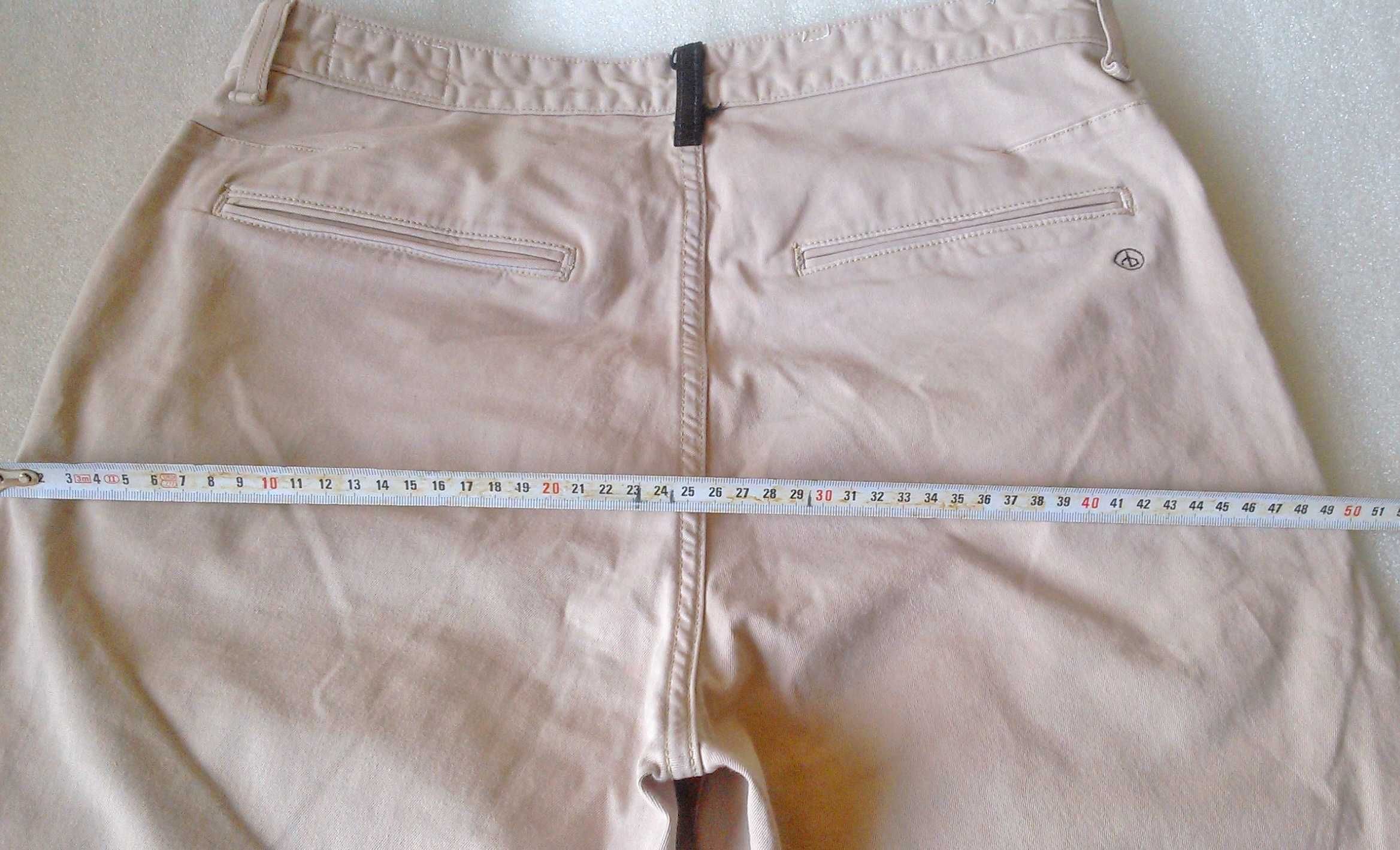 мужские джинсы брюки Rag & Bone бежевые ПОТ-38. длинные