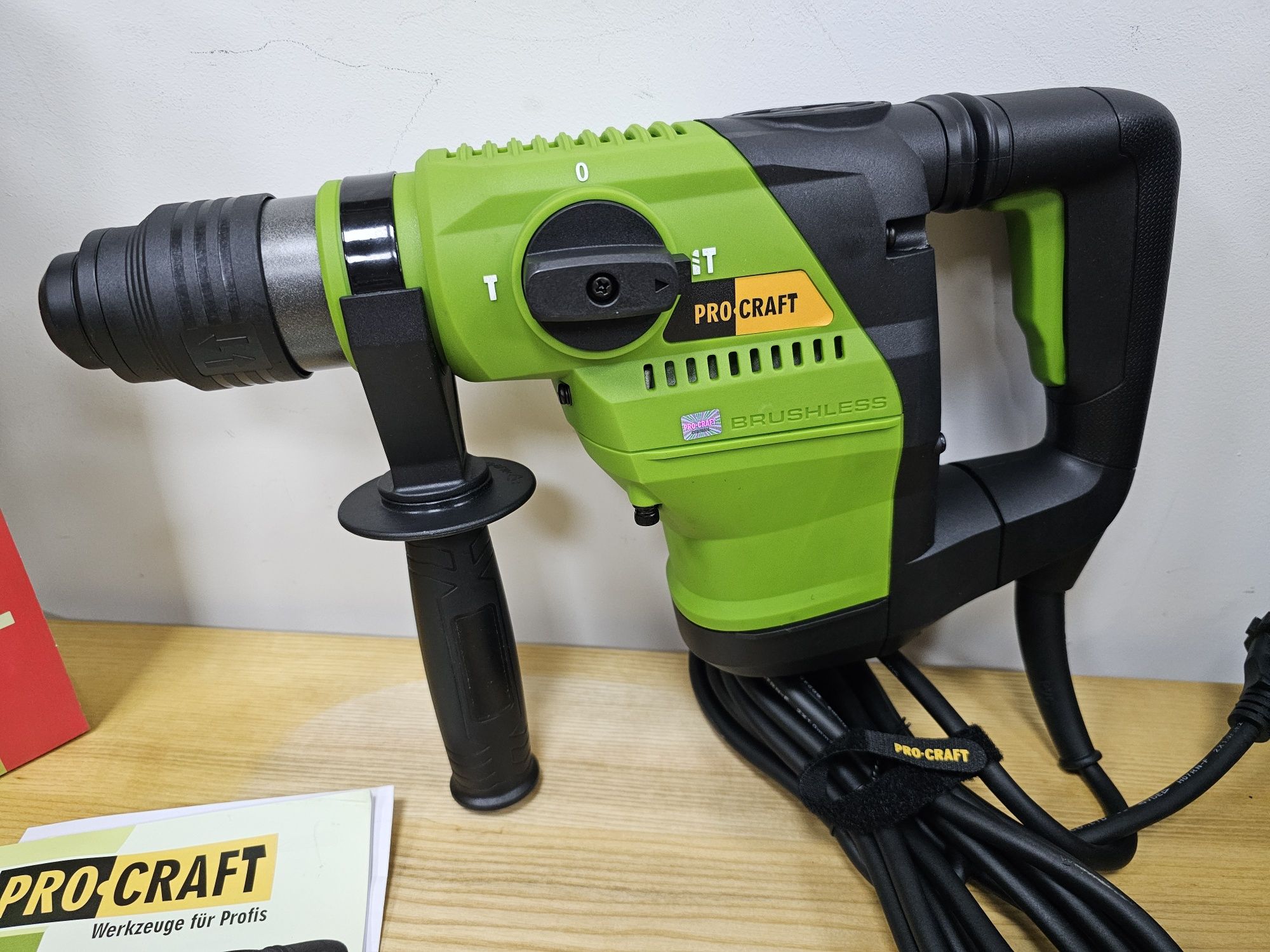 8Дж Перфоратор ProCraft 2100 Бесщеточный двигатель Гарантия 36мес