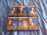 DVD's CSI Las Vegas e Miami temporadas completas