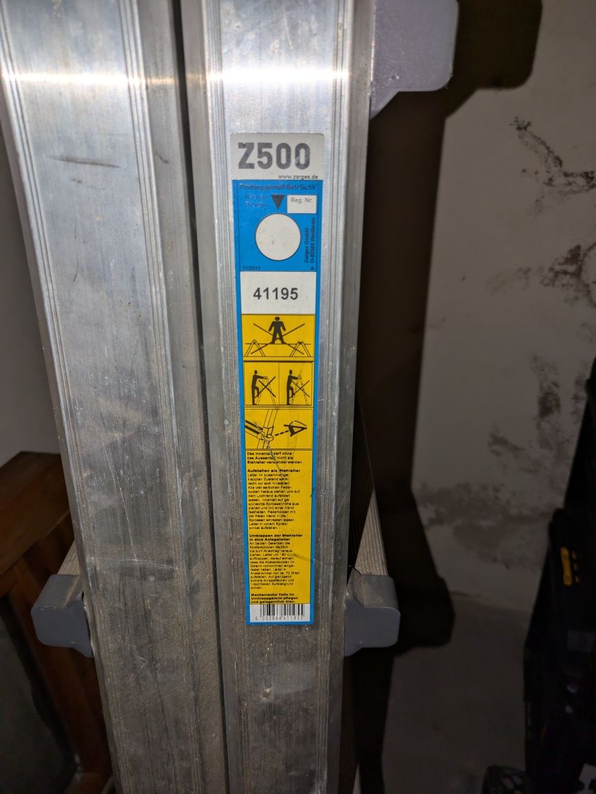 Escada articulada - Profissional - Pouco Uso