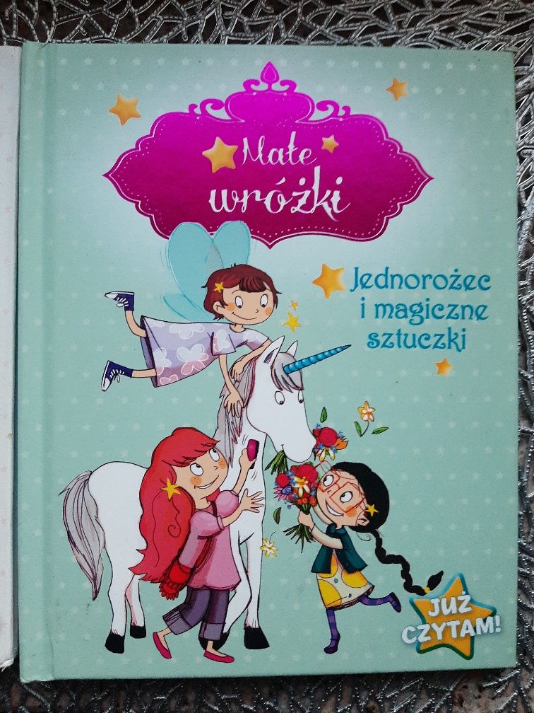 Zestaw 3 książek Małe wróżki z serii Już czytam