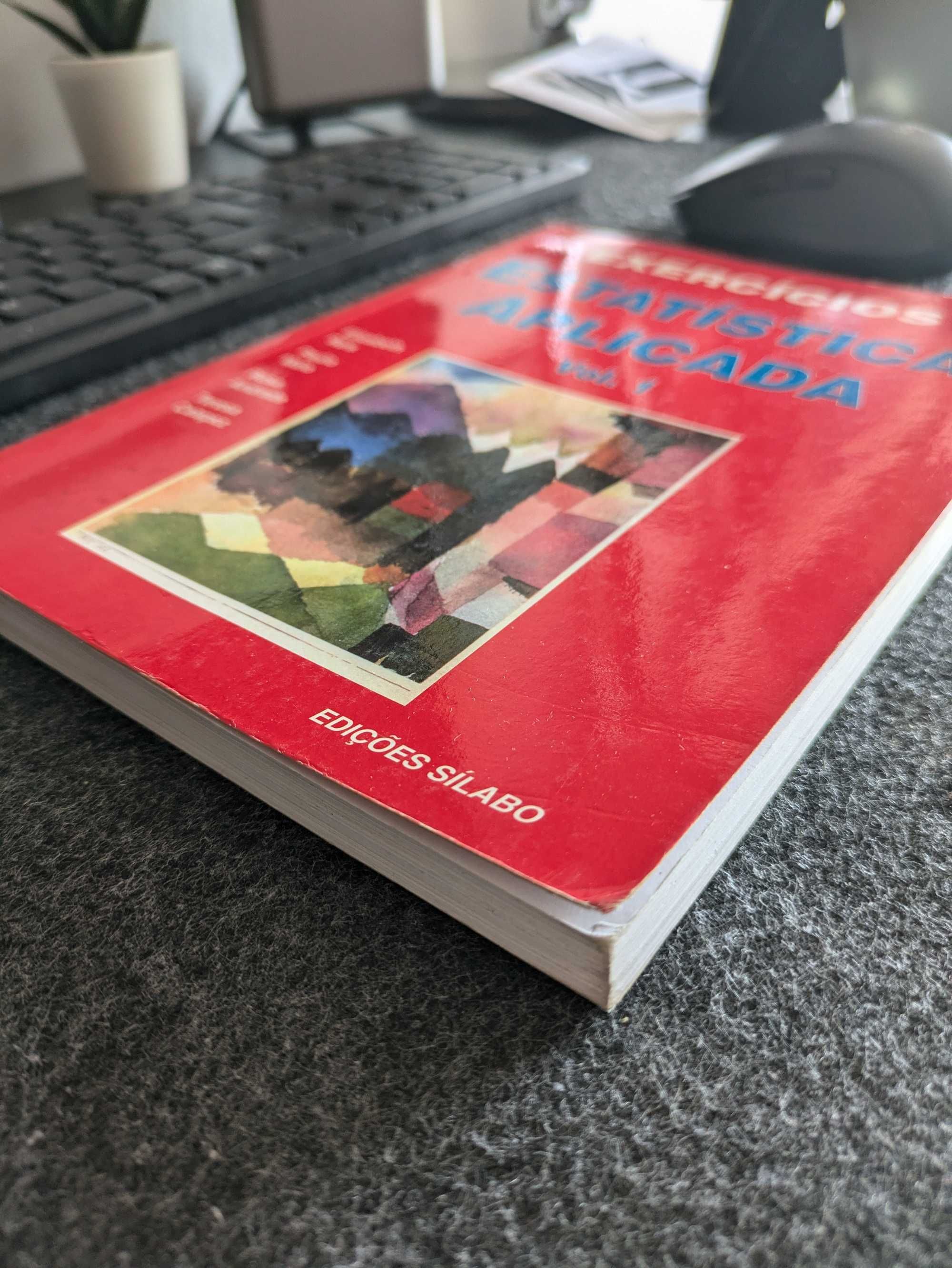 Livro Estatística Aplicada Exercícios Vol.1 - Universitário