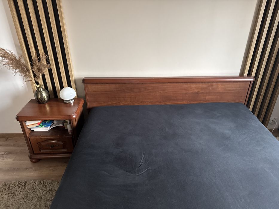 Łóżko plus materac plus szafka nocna PILNE