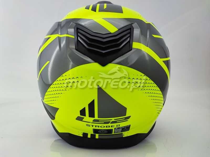 WYPRZEDAŻ Kask Szczękowy Blenda LS2 FF908 Strobe II CODE Yellow