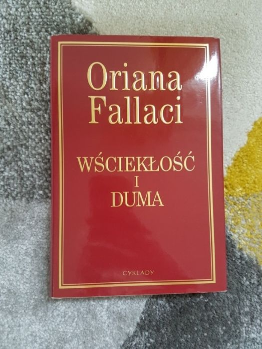 Książka Oriana Fallaci wściekłość i duma