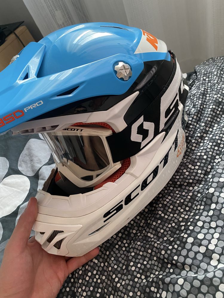 Kask scott cross enduro supermoto