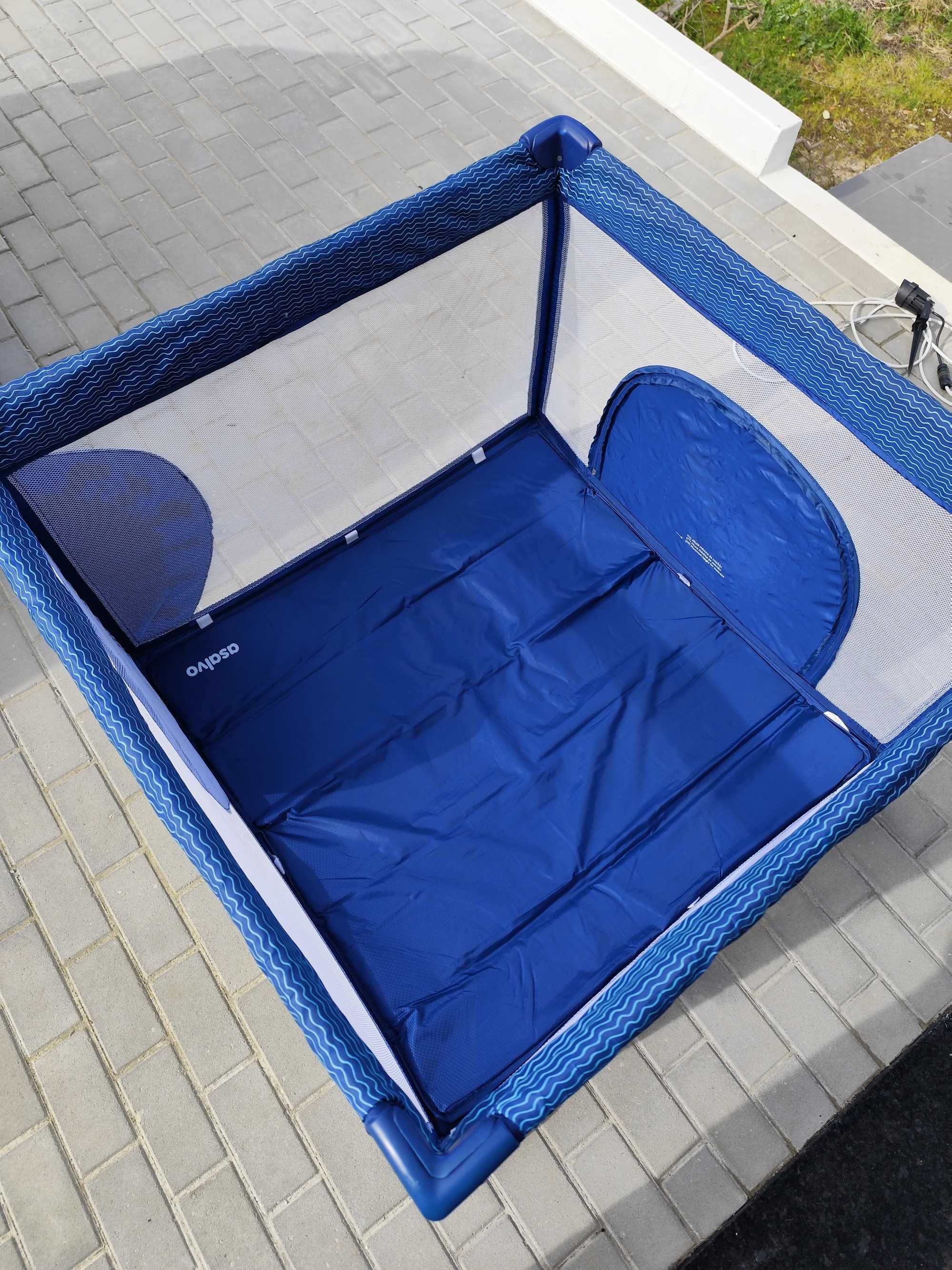 Parque bebe, marca Asalvo com colchão extra