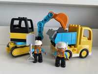 Legos Duplo 10931 Camião e Escavadora de Lagartas