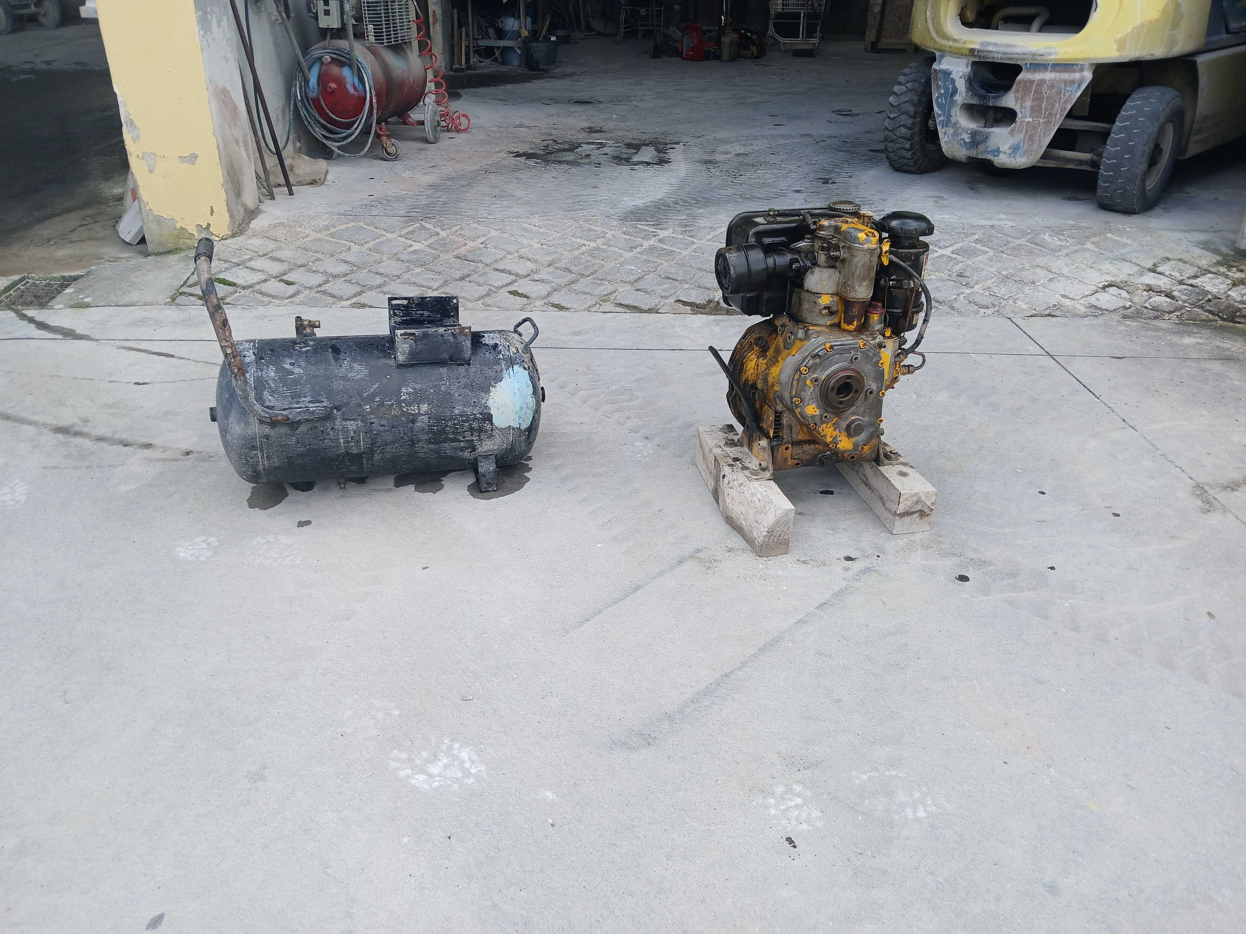 Barril de ar de compressores