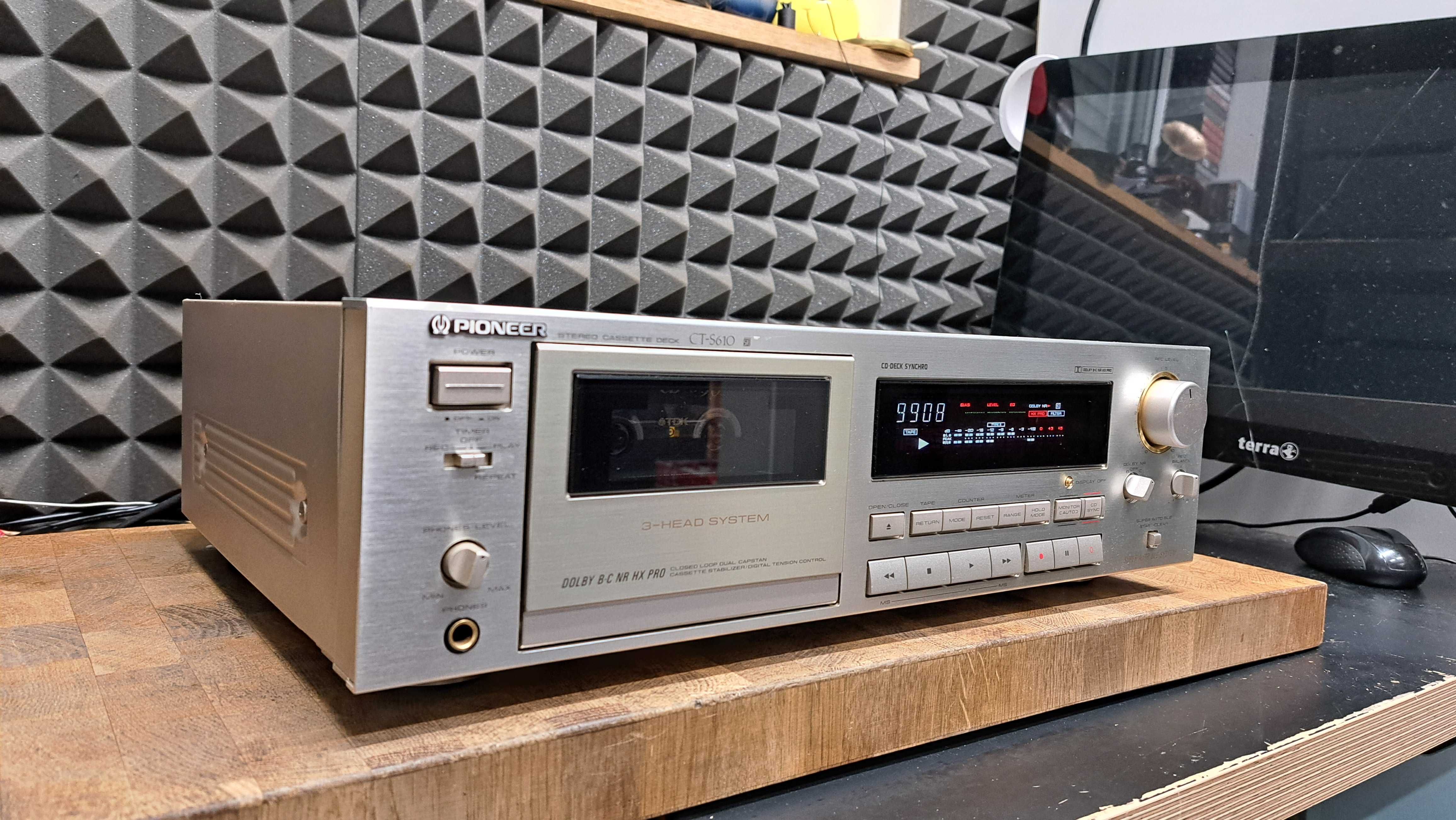 Deck Pioneer CT-S610-G 3head