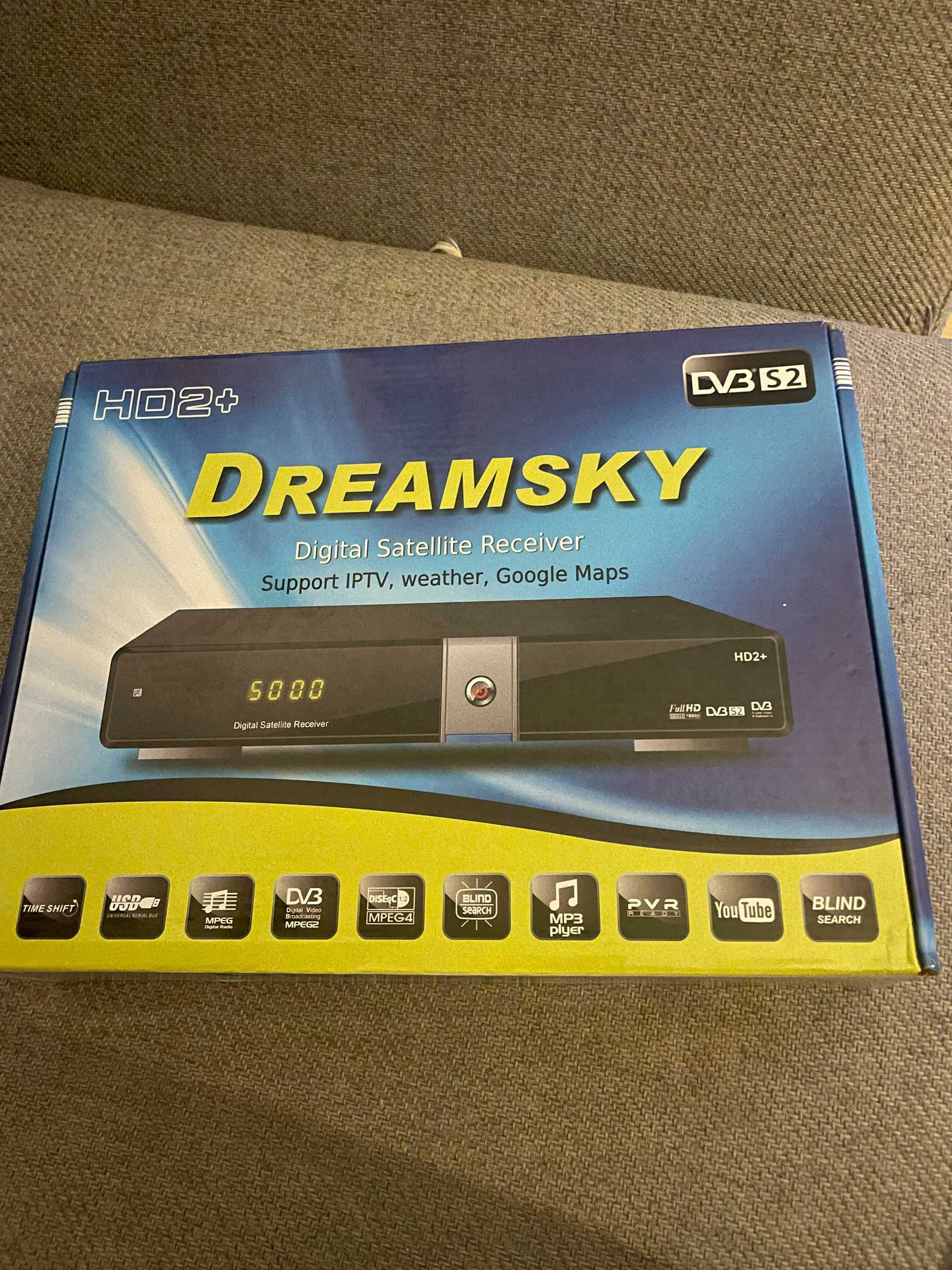 Dreamsky digital satellite receiver hd2+