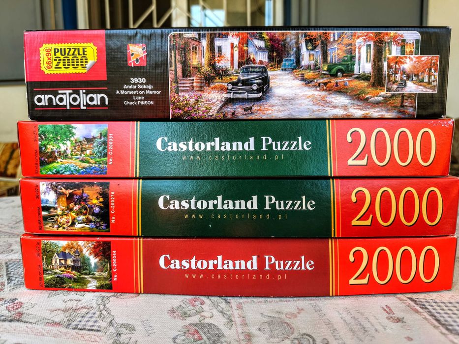 Пазли для дорослих, 2000 елементів.