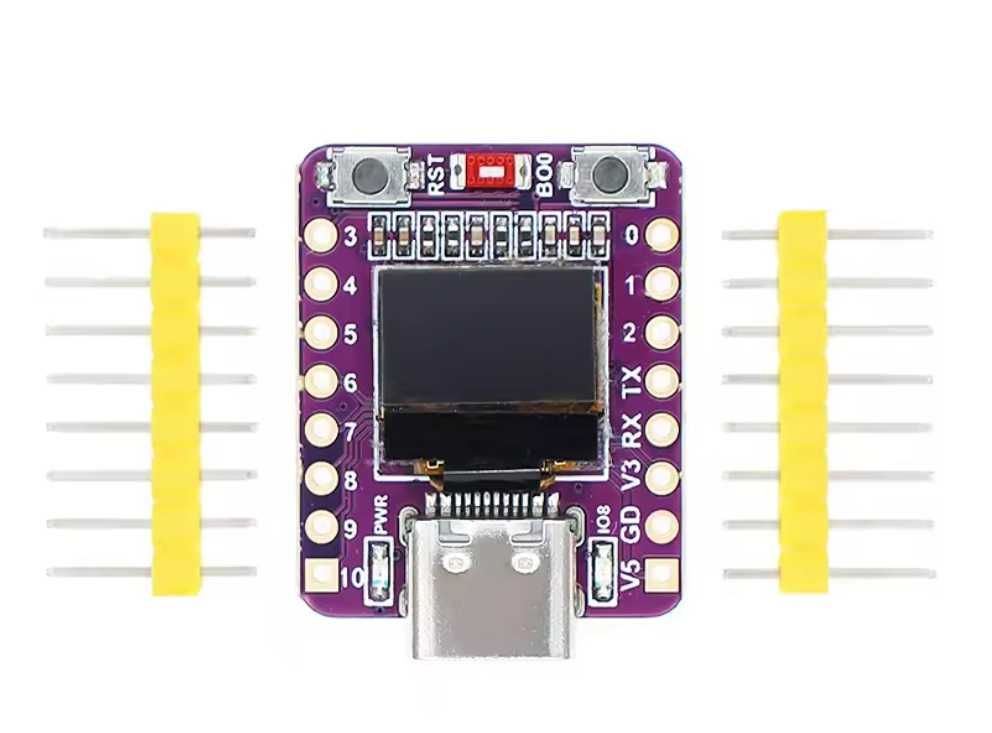 Płytka prototypowa ESP32-C3 Super Mini OLED 0.42'
