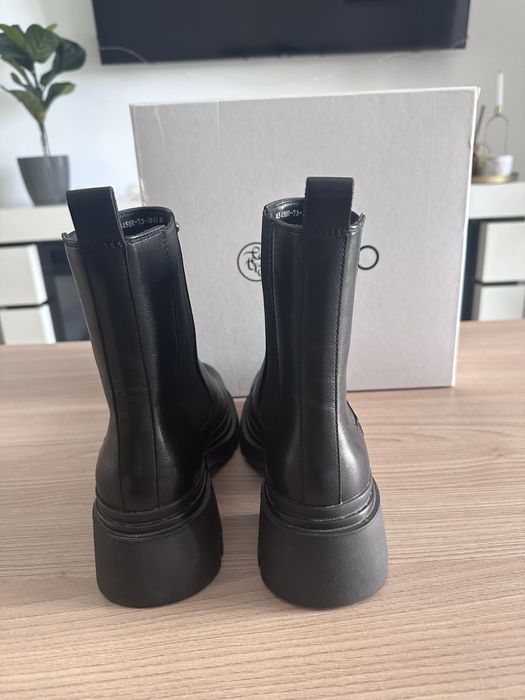 Челсі черевики шкіряні жіночі Estro з утепленням