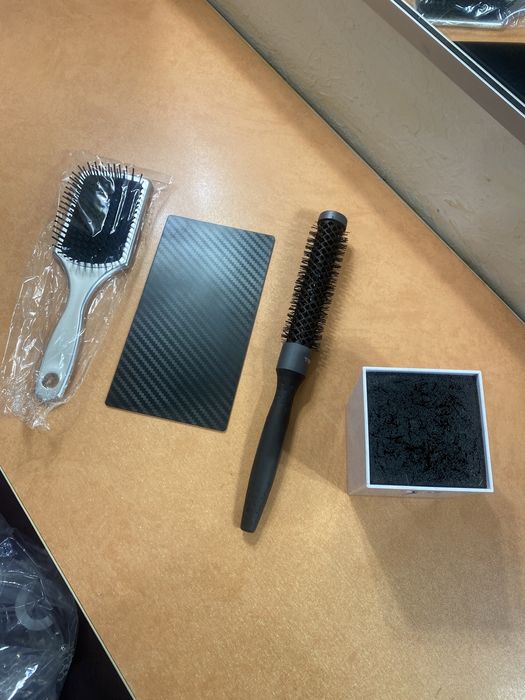 Инструмент для волос, расческа, браш, планшет карбоновый