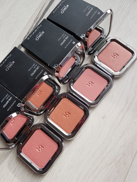 Румяна Kiko Milano unlimited blush 01 05 06 09 10 11