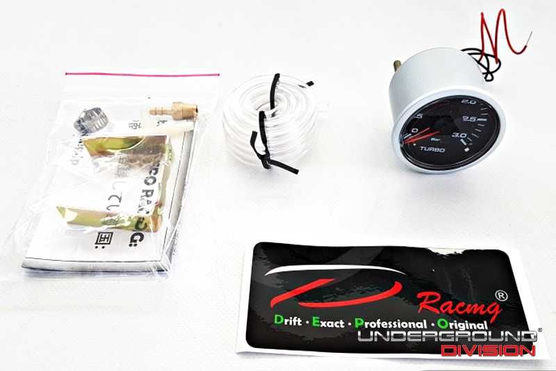 MANÓMETROS DEPO RACING 52MM PRESSÃO 2 / 3 / 4 BAR / ÓLEO / ÁGUA / VOLT