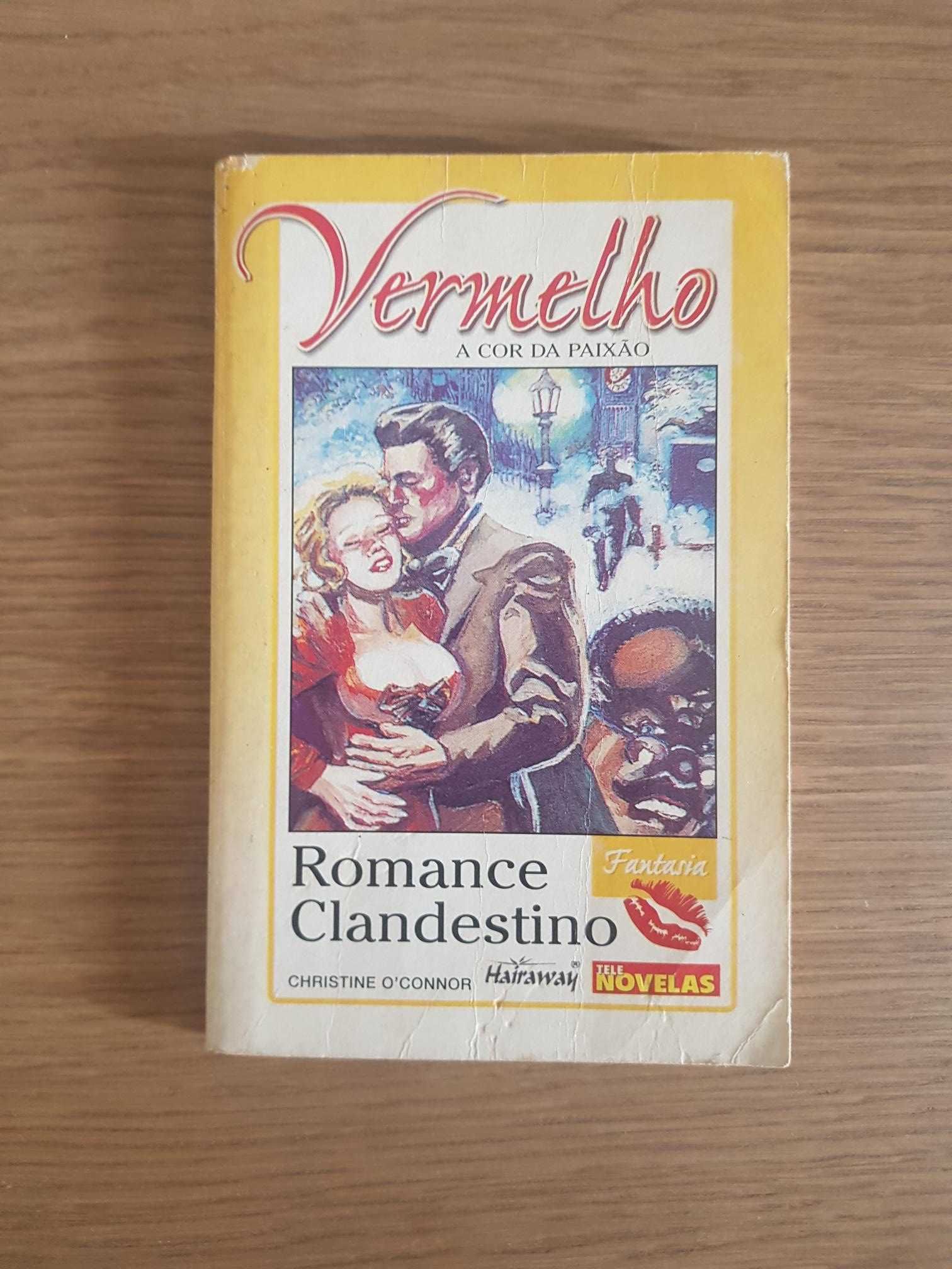 Livro Antigo Romance Clandestino (CHRISTINE O´CONNOR)