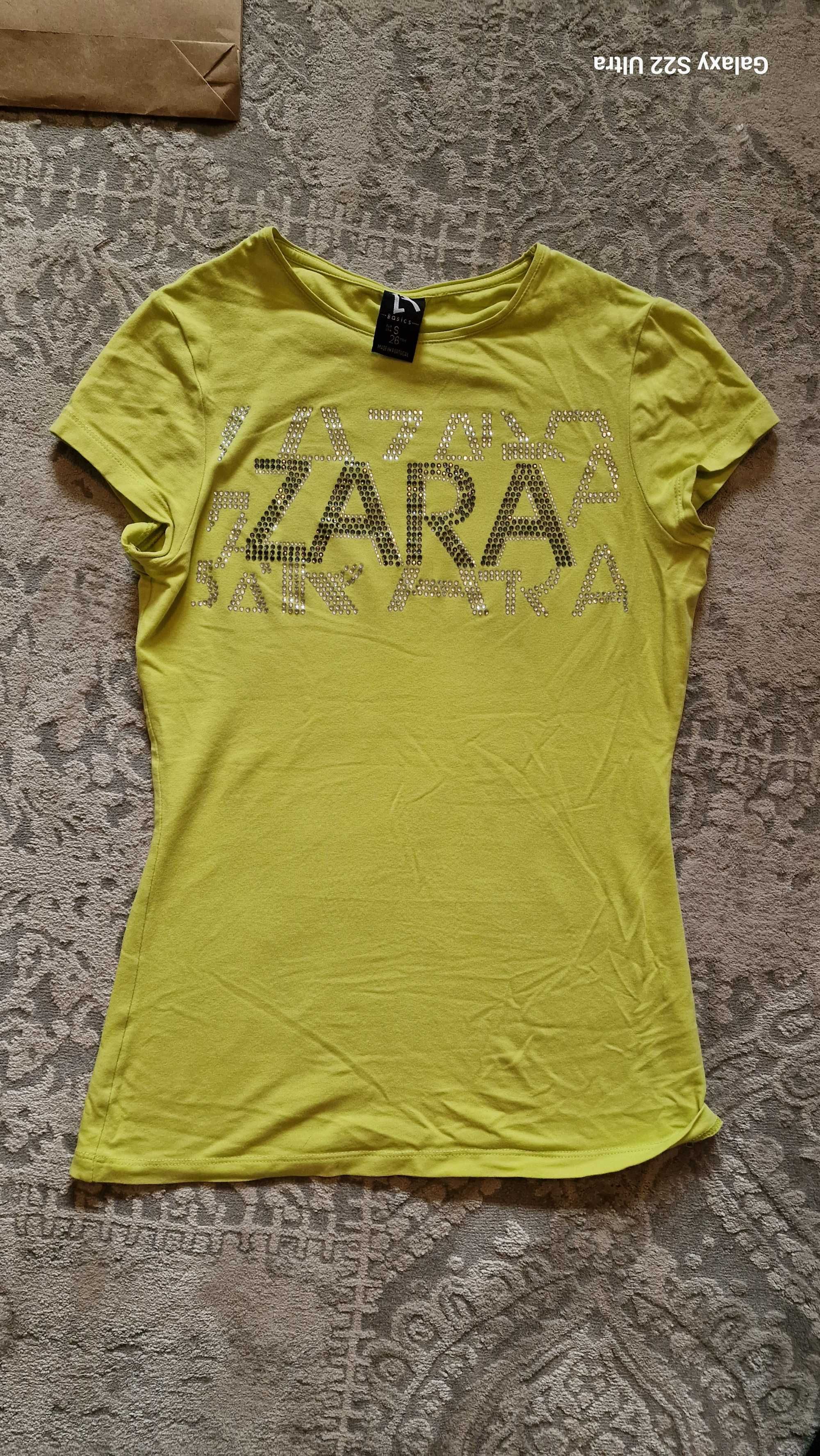 Bluzka T-shirt zara