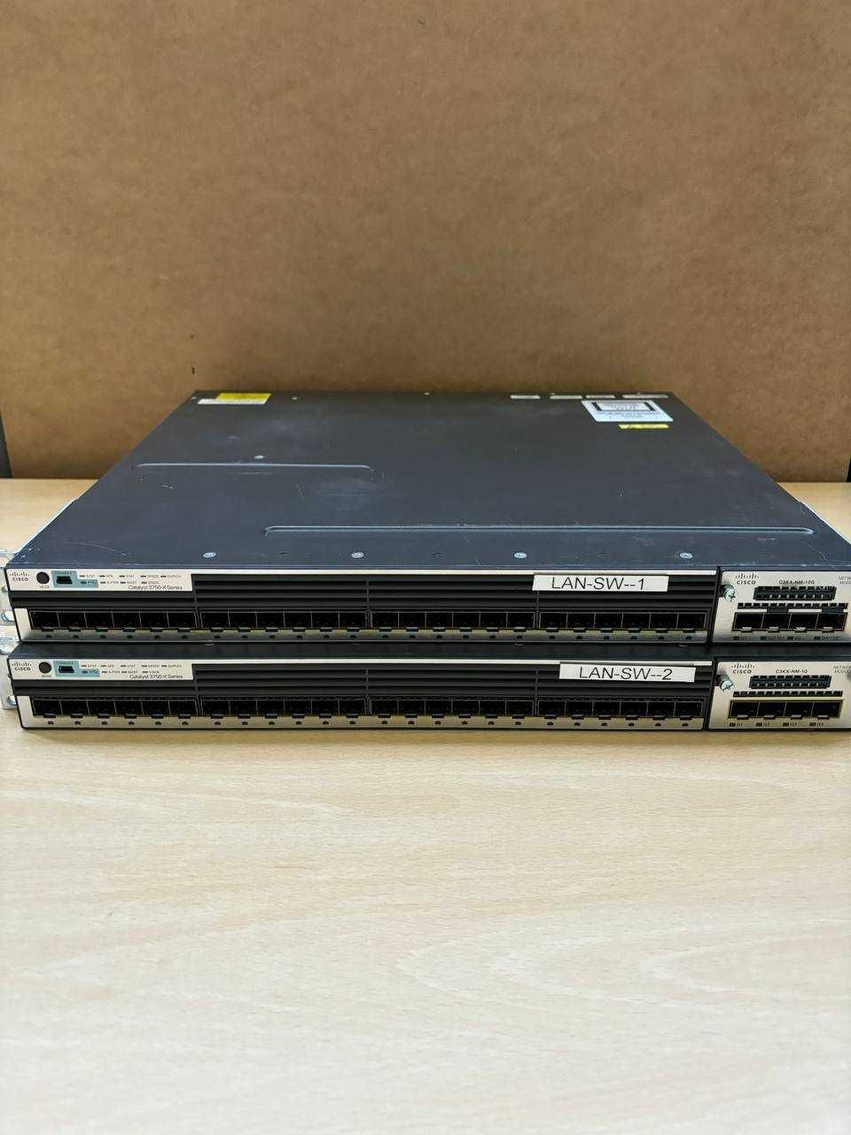 Комутатор рівня L3 Cisco Catalyst WS‑C3750X‑24S‑S