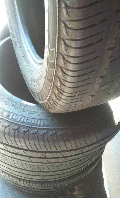 sprzedam opony 235\65\16c continetal vanko 2 4 sztuki bie.ok 5.5 mm
