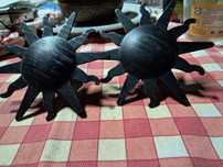 Braçadeiras  para cortinados preto