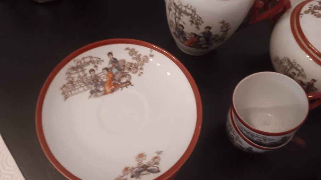 Serviço de café porcelana louça chinesa
