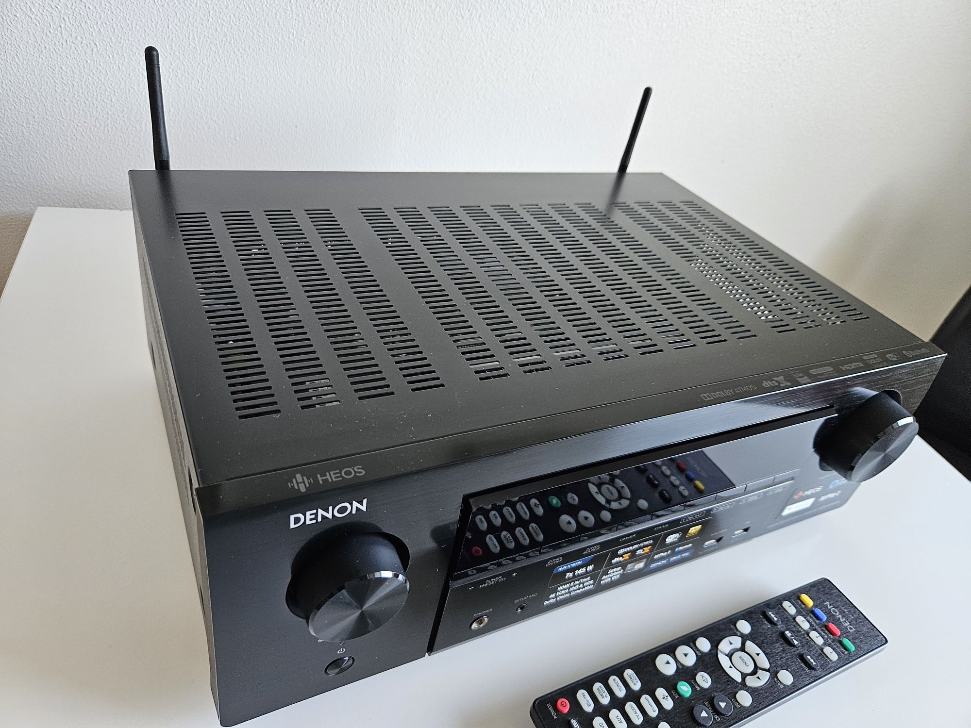 DENON AVR-X1600H 7.2 Heos 4K Bluetooth Dolby Atmos