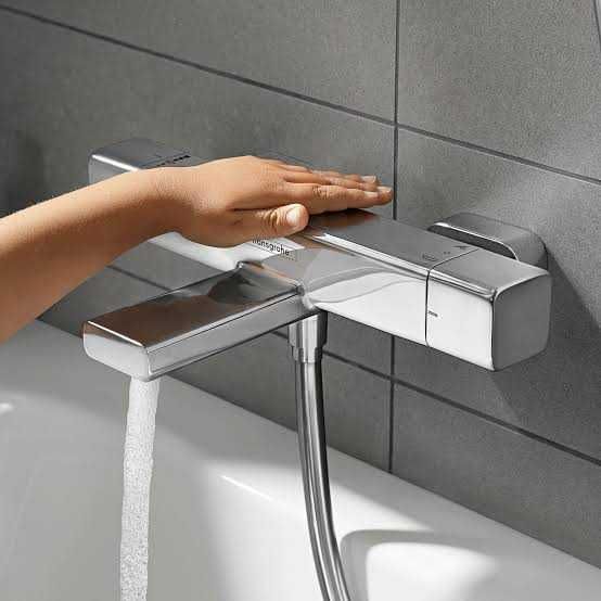 Hansgrohe Ecostat E Bateria wannowa ścienna chrom