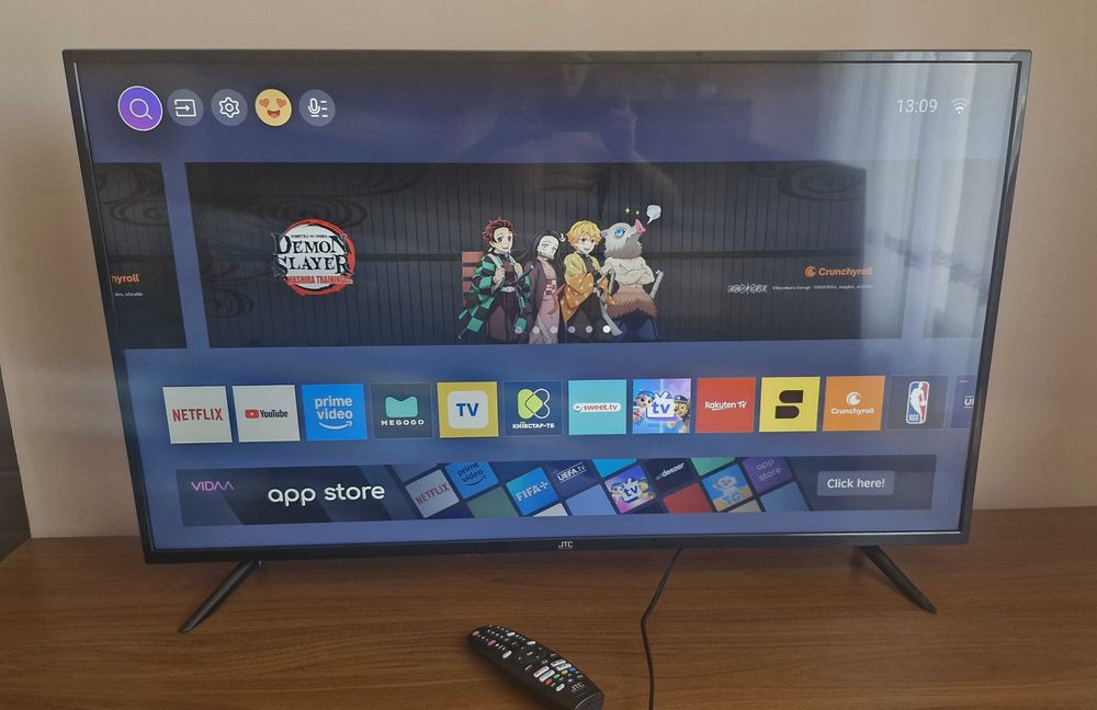 Телевізор "43" JTC S43U44300MK/SmartTV/4k/Wi-fi/2024рік