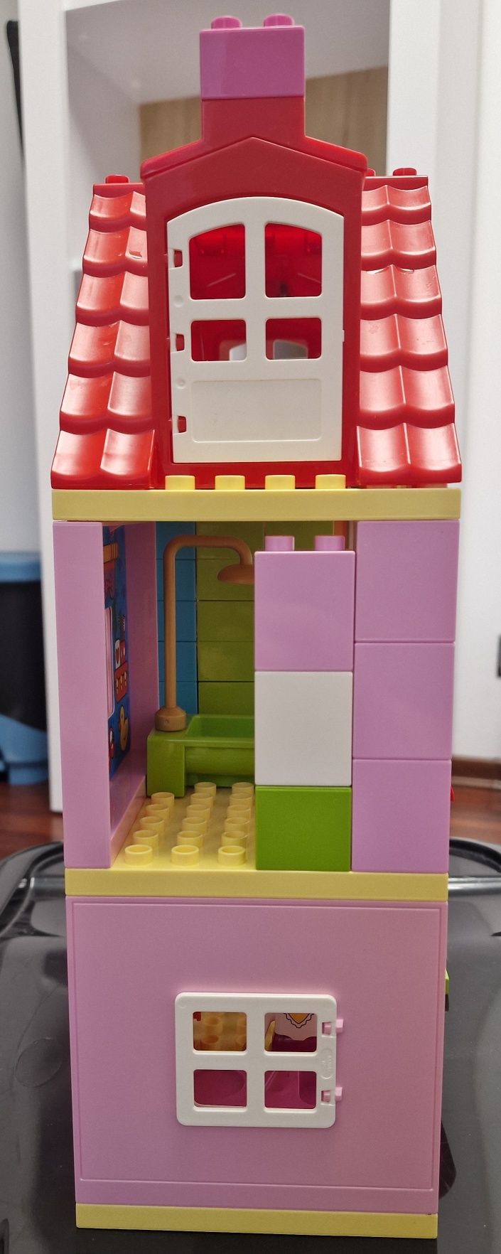 Domek na wzór lego duplo 10505, hustawka