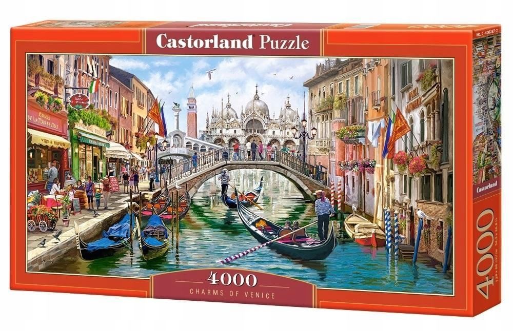 Puzzle 4000 Czar Wenecji Castor, Castorland