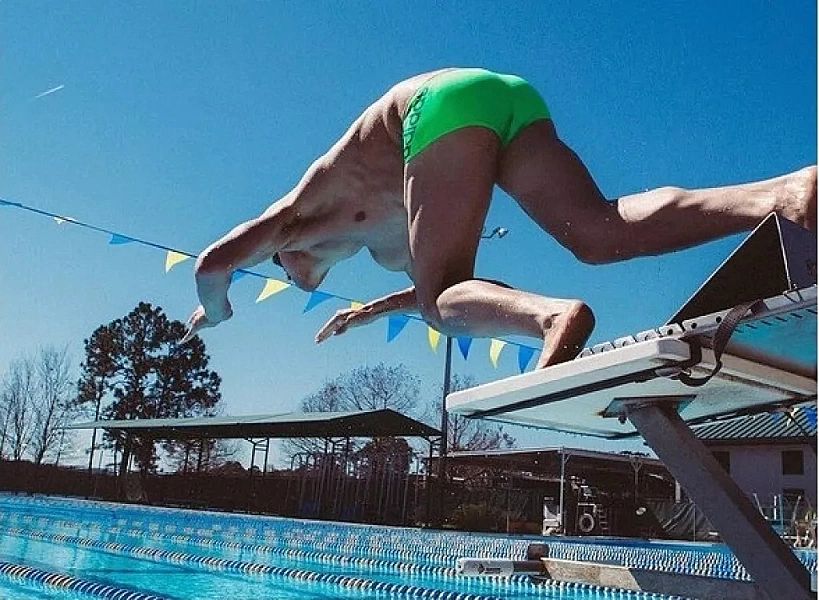 Adidas Spodenki Bokserki Pływackie Kąpielówki D4