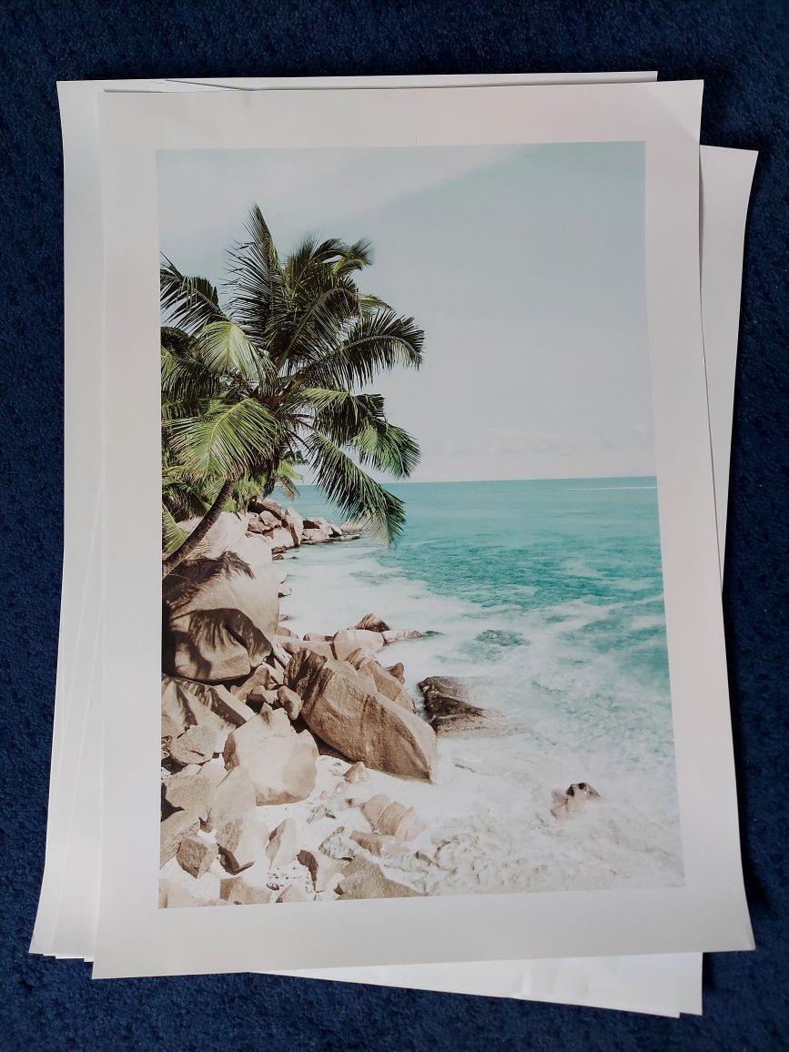 Plakat Karaiby plaża